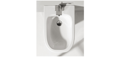 VASO e BIDET SOSPESI | NERO serie AMICA